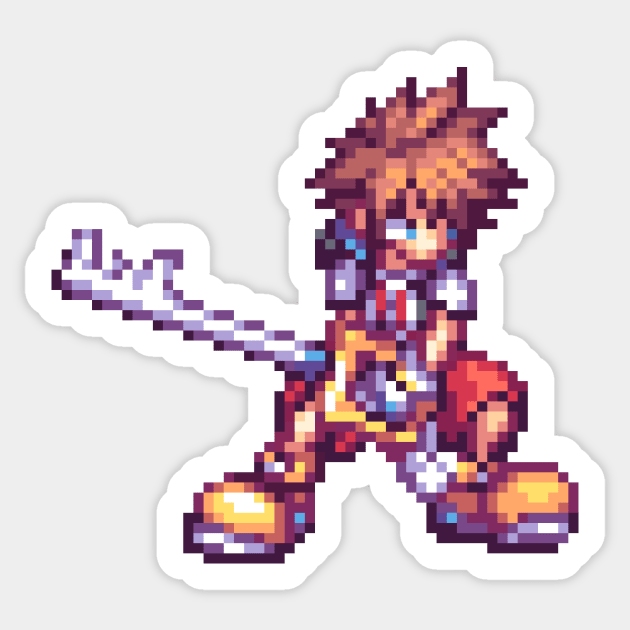 Sora Custom Sprite Sticker by SpriteGuy95